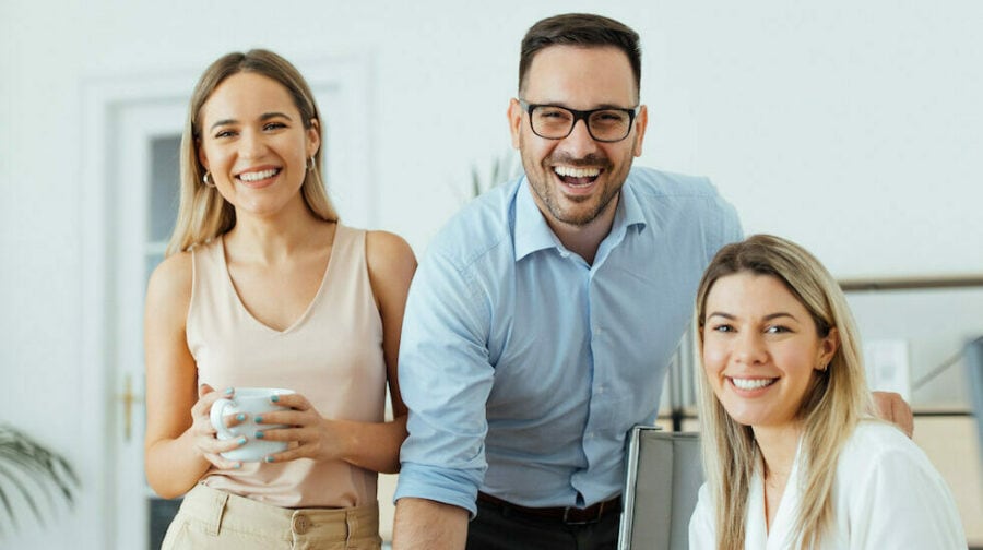 Erfolgreiches Business Team